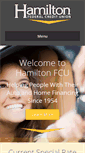 Mobile Screenshot of hamiltonfcu.com